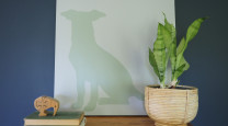 Crafty canine canvas: Make your own dog art photo