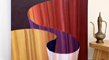 Curving beyond the canvas: A unique and dynamic form of art