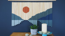 Dowel-ightful décor: Add some style to your space with this DIY wood dowel art