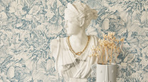 Curated chic: Make a statement with museum-inspired wallpaper
