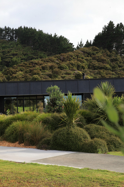 A landscape designer has found her peace in the gentle green space between bush and sea