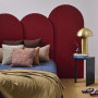 Resene red bedroom
