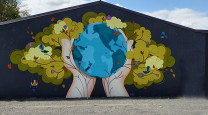 Vanessa Barclay’s mural holds a powerful message photo