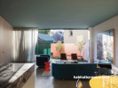 Living area, living area with ceiling featuring Resene Juniper