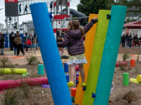 A splash of colour at Porritt Park: Thames' vibrant playground