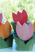 Branching out: DIY wooden tulips