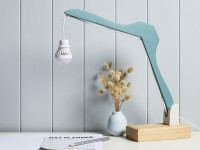 Lightbulb moment: How to create your own coat hanger lamp