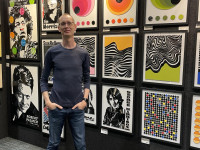 Glynn Berland harmonises Bauhaus and music to create his artwork