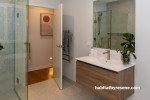 Bathroom, white bathroom, neutral bathroom