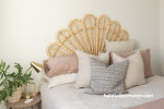 Bedroom, neutral bedroom, white bedroom featuring earthy tones