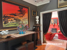 Entryway, entranceway painted in Resene Oilskin