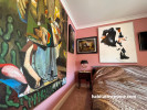 Bedroom, bedroom painted in Resene Paper Doll