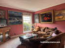 Lounge, lounge painted in Resene Foxtrot