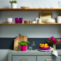 Kitchen, country-inspired kitchen, light grey kitchen