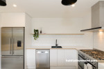 resene alabaster, white walls, scandi design, white kitchen, kitchen tiles