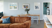 One living/dining room, three ways photo