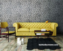 colour trends, yellow interior ideas, wallpaper inspiration, wallpaper feature wall, jungle interior