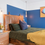 blue, bedroom, the block nz