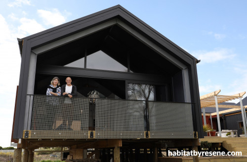 house exterior, black house, black exterior, resene nocturnal, exterior inspiration