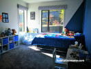 kids bedroom inspiration, kids bedroom ideas, geometric interior, blue bedroom ideas, feature wall