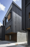 resene cool colour, stain ideas, stain inspiration, exterior timber stain, black exterior stain