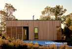 modern bach, modern cabin, contemporary cabin, new zealand bach